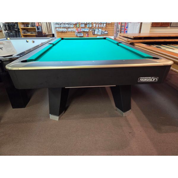 Table de billard de compétition Rasson Acurra 8 pieds surdimensionnée démonstrateur de plancher au Palason Ottawa Code: OTTFLOORACURRA1
Table de format professionnel de format 8 pieds surdimensionné. Maintenant 5029$ ( Rég. $5529 ). Fabriquée en bois mas