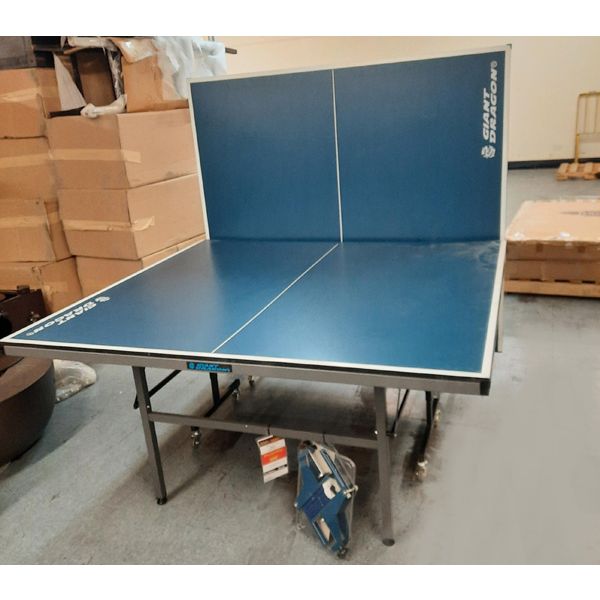 Table de Ping-Pong Ace 4 Démonstrateur de salle de montre avec imperfections, surface Bleu 14mm,  format Standard 5'x9' 
