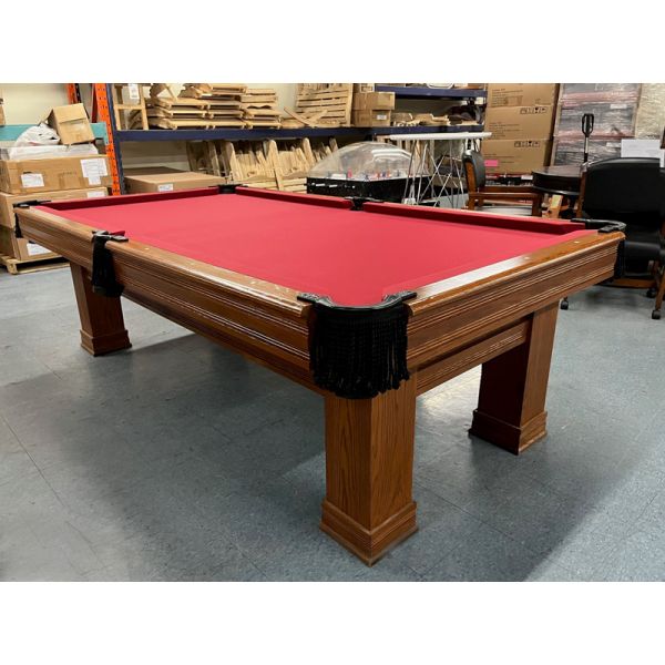 Table de billard usagée 8 pieds Canadian Deluxe avec ardoise 3/4 de pouces d'épaisseur Code : TABLELIQ121