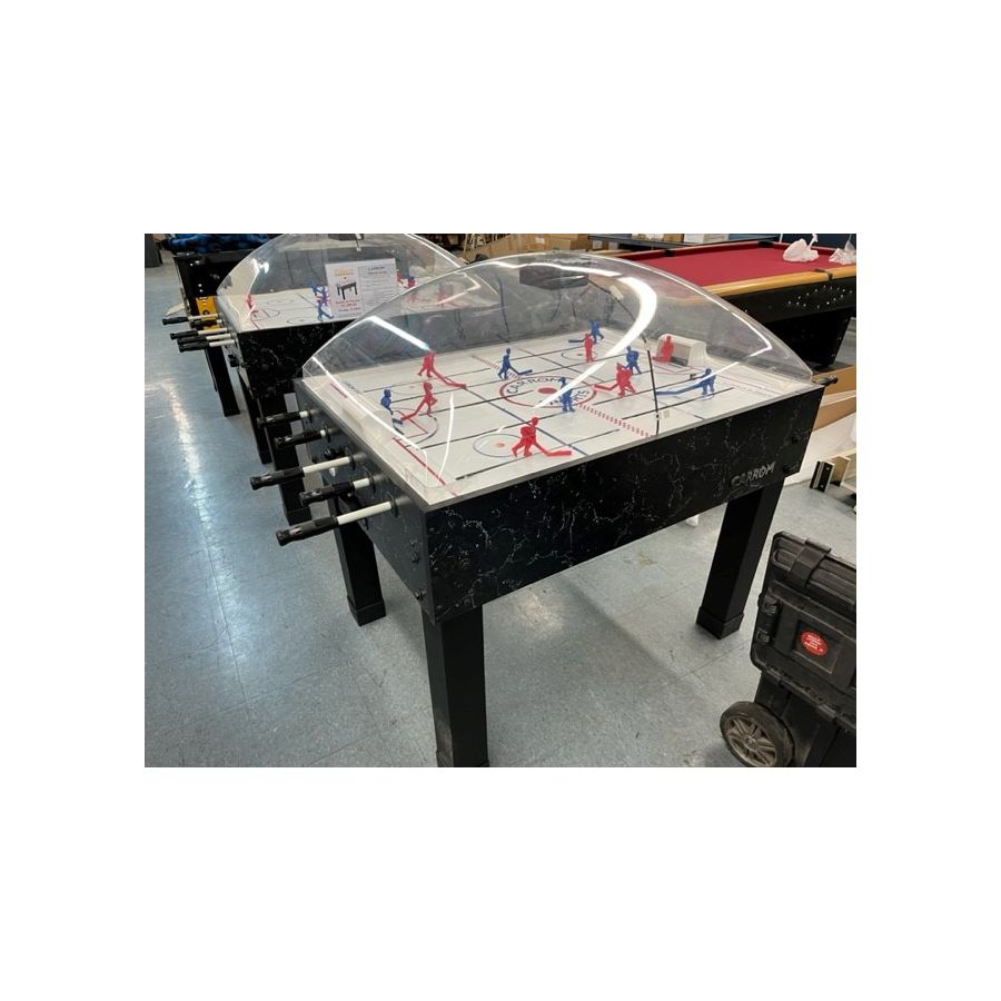 Table de Hockey Carrom Dome à tiges en fibre de verre démonstrateur de