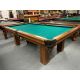 Table de billard usagée 8 pieds Canada Billiard Anniversary en bois massif et bois plaqué, munie d'ardoise 1 pouce d'épaisseur, poches en cuir véritable et un tapis Vert Classique Simonis Professional Code: TABLELIQ118
Inclut une trousses d'accessoires d