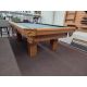 Table de billard usagée Dufferin 8 pieds avec ardoise naturelle et fini de bois de Chêne moyen Code: TABLELIQ122
Fabriquée avec bois massif et bois d'ingénierie, poches en cuir et ardoise naturelle d'un pouce d'épaisseur Code: