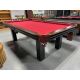 Table de billard Majestic Démonstrateur 8 pieds avec ardoise naturelle 3/4 pouce Code : TABLE480MAJ8P
Fabriquée avec Ardoise de 3/4 pouces, bois massif et bois d'ingénierie fini Noir, pattes carrées, poches en cuir véritable noir et tapis Bourgogne. Incl
