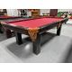 Table de billard démonstrateur de plancher Majestic Orleans 8 pieds avec ardoise naturelle 1 pouce Code : TABLE497MAJ8P
Fabriquée avec Ardoise d'un pouce, bois massif et bois d'ingénierie fini Noir, pattes carrées, poches en cuir véritable noir et tapis 
