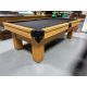 Table de billard usagée Palason Santa Fe 8 pieds fini Chene avec ardoise naturelle 1 pouce Code: TABLE539JPN8
Fabriquée avec bois massif, poches en cuir véritable, avec tapis neuf rapide de style professionnel Andy 600T Club Vert muni de protection anti-