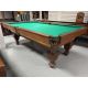 Table de billard Antique Brunswick Balke Billiards Co. 8 pieds avec ardoise naturelle 1 pouce Code: TABLE544BRU8P
Fabriquée avec bois massif, un exceptional travail de détails d'incrustation artisanales en bois de marqueterie sur chaque surface de pannea