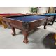 Table de billard usagée 8 pieds Canada Billard Americana Noyer avec pattes boules et griffes munie d'ardoise naturelle TABLE563CBB8P
Fabriquée avec bois massif avec fini Noyer, munie d'une ardoise naturelle 1 pouces, poches en cuir véritable, tapis Cham