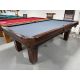 Table de billard usagée Majestic Ascot 8 pieds fini Noyer avec tapis bleu Code : TABLE577MAJ8P
Fabriquée entièrement en bois massif Européen et North Américain fini Noyer, ardoise naturelle, poches en cuir véritable et un tapis de billard Tapis de billar