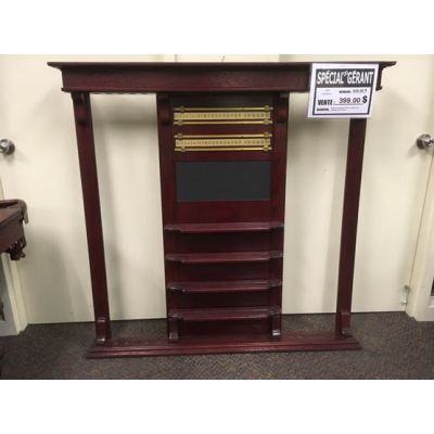 Grand support à baguette de billard et accessoires Palason Winsor Rouge Cesar 