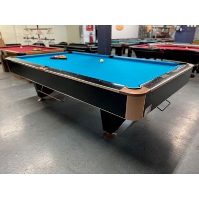 Table de style compétition 9 pieds Black Crown Canada Billard avec ardoise naturelle Code : TABLE468CBB9P