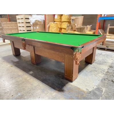 Table de billard et Carom 10 pieds convertible antique Brunswick Billiards Code : TABLE507BR10PC 