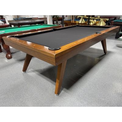 Table de billard usagée Majestic Copenhagen avec ardoise naturelle 8 pied fini Noyer TABLE513MJ8P