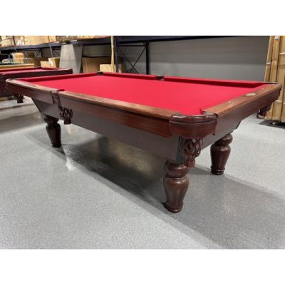 Demonstrator Floor model Majestic 8 foot natural quarried 1 inch slate pool table Code: TABLE541PAL8P