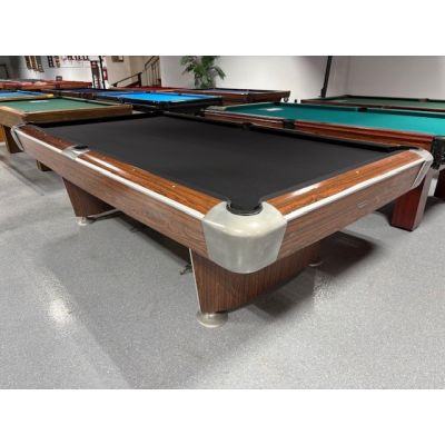 Table de billard usagée 9 pieds World of Billiard tapis professionnel Andy 600T Club Noir Code : TABLE547WOB9P