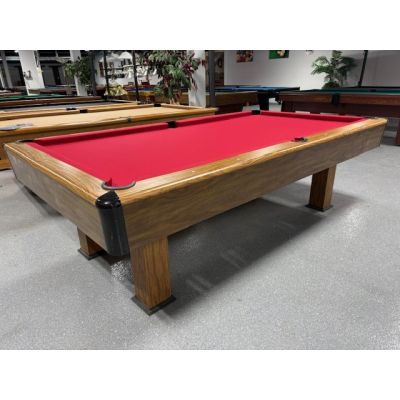 Table de billard usagée Minnesota Fats format 8 pieds avec ardoise naturelle 1 pouce Code : TABLE569MIN8P
