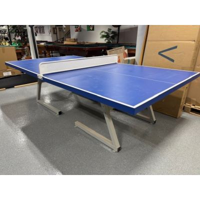 Table de ping-pong tennis extérieure fixe et boulon-nable sur béton