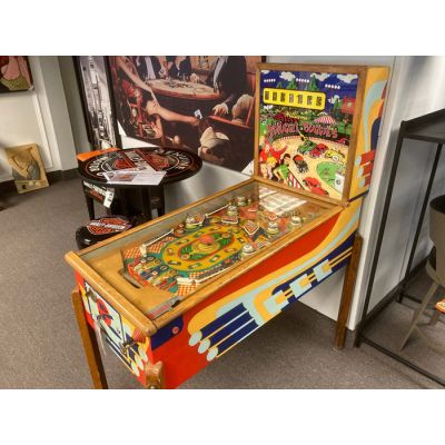 Machine a boule antique Williams Struggle Buggies de 1953